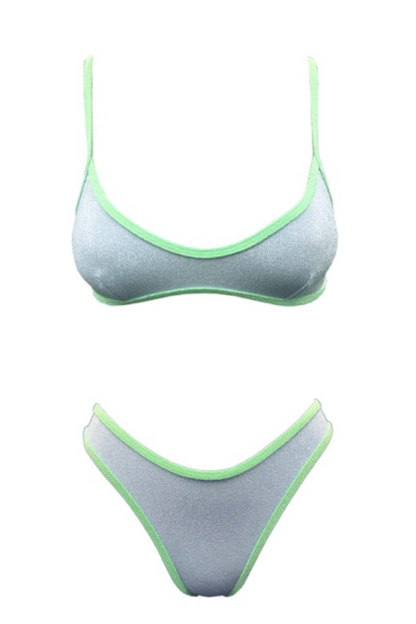 BLUE SCOOP BIKINI