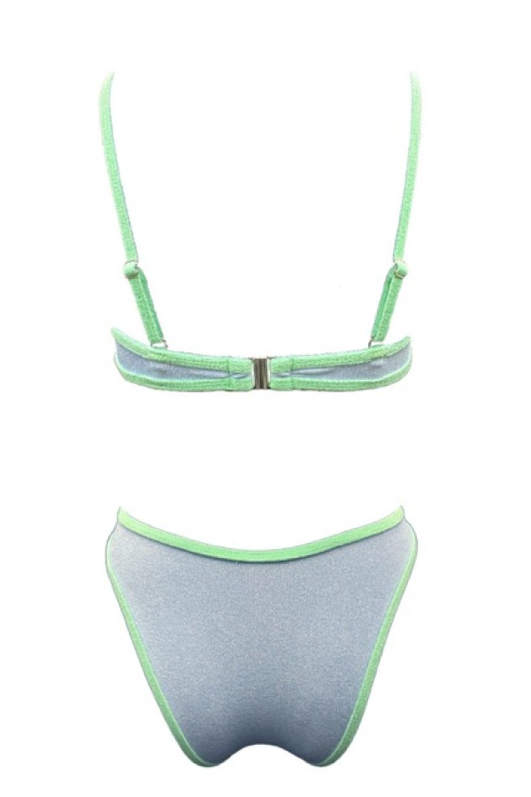 BLUE SCOOP BIKINI