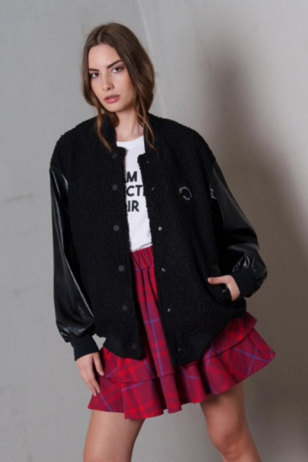 BLEEKER BOMBER BLACK