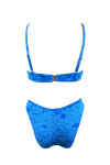 OCEAN VELVET WIDE BLUE TRIANGLE BIKINI