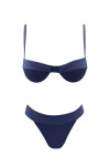MIDNIGHT BLUE SHINE CUP BIKINI