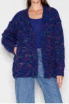 CANDY BAR CARDIGAN BLUE 