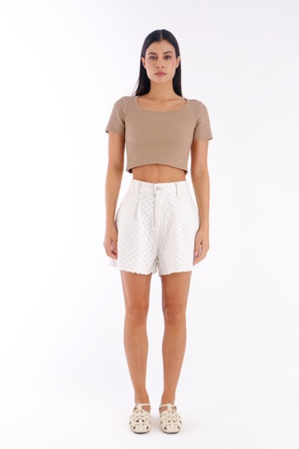 CLEA OFF-WHITE SHORT BREEZE 