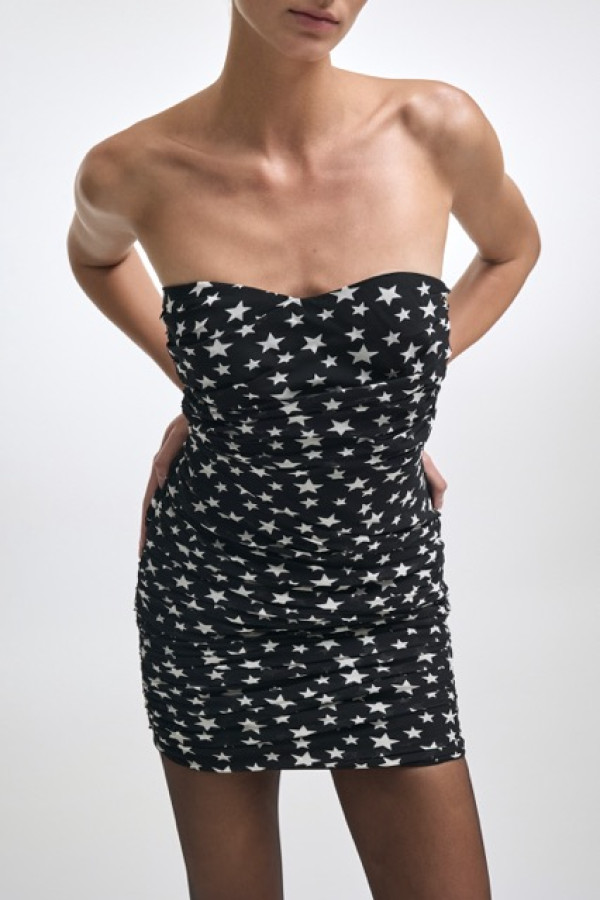 STARFARI DRESS BLACK