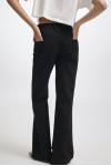 MARTINI STRAIGHT LEG DENIM TROUSERS BLACK