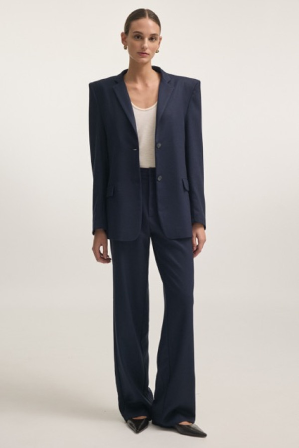 NEW YORK BLAZER BLUE AND TROUSERS 