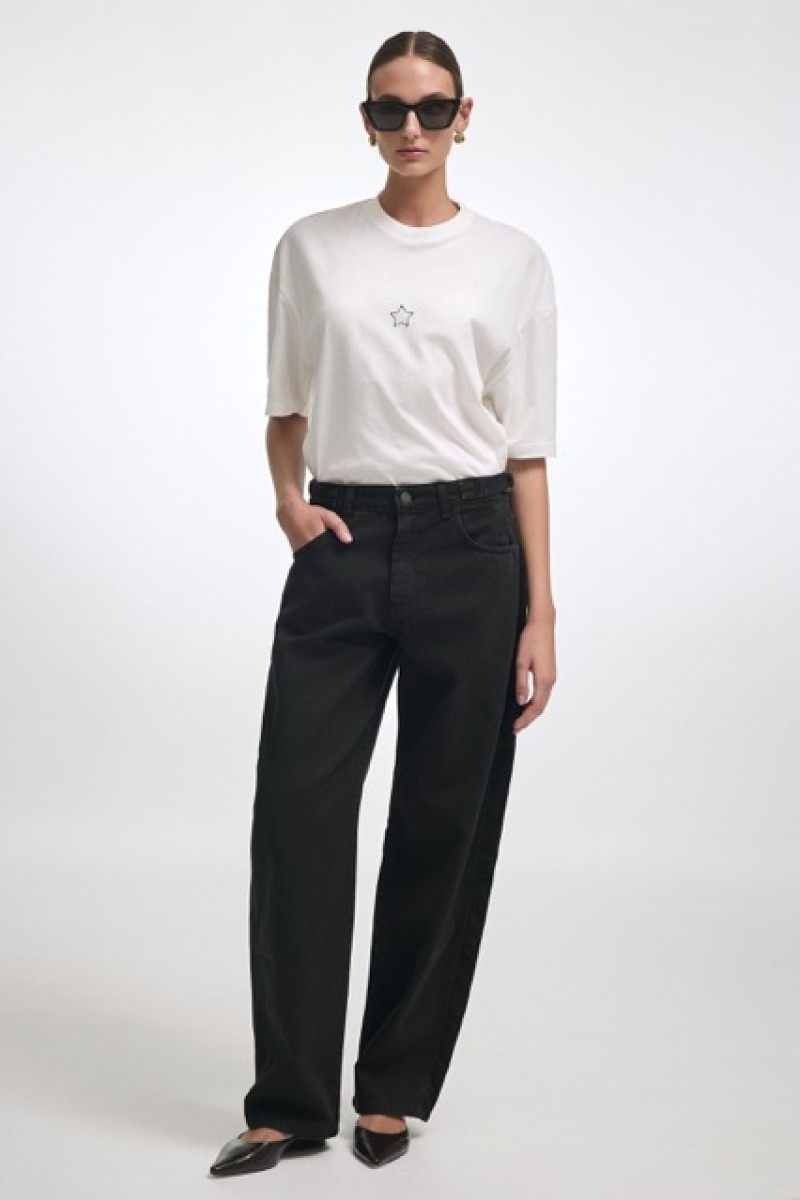 JEANIE DENIM TROUSERS 