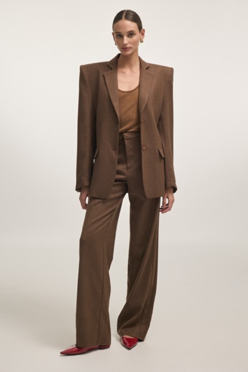 NEW YORK BLAZER WITH FLAP POCKETS AND TROUSERS