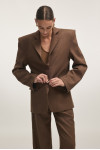 NEW YORK BLAZER WITH FLAP POCKETS AND TROUSERS 