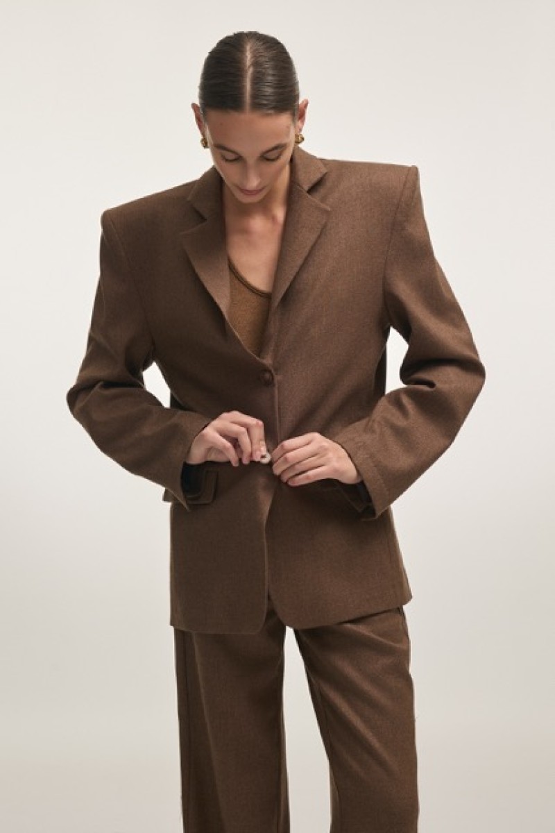 NEW YORK BLAZER WITH FLAP POCKETS AND TROUSERS