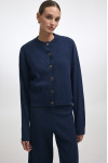 ROXANNE KNIT CARDIGAN BLUE