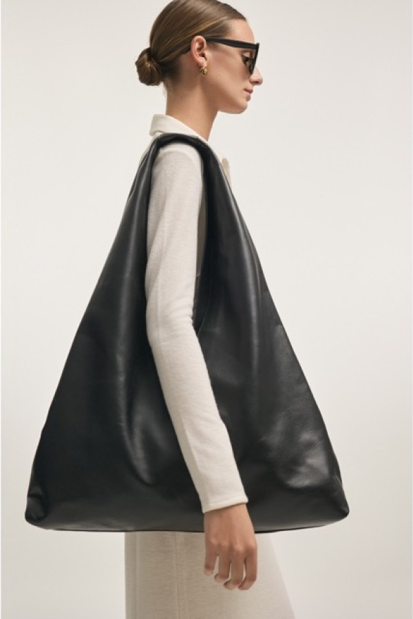 SIN LEATHER BAG BLACK