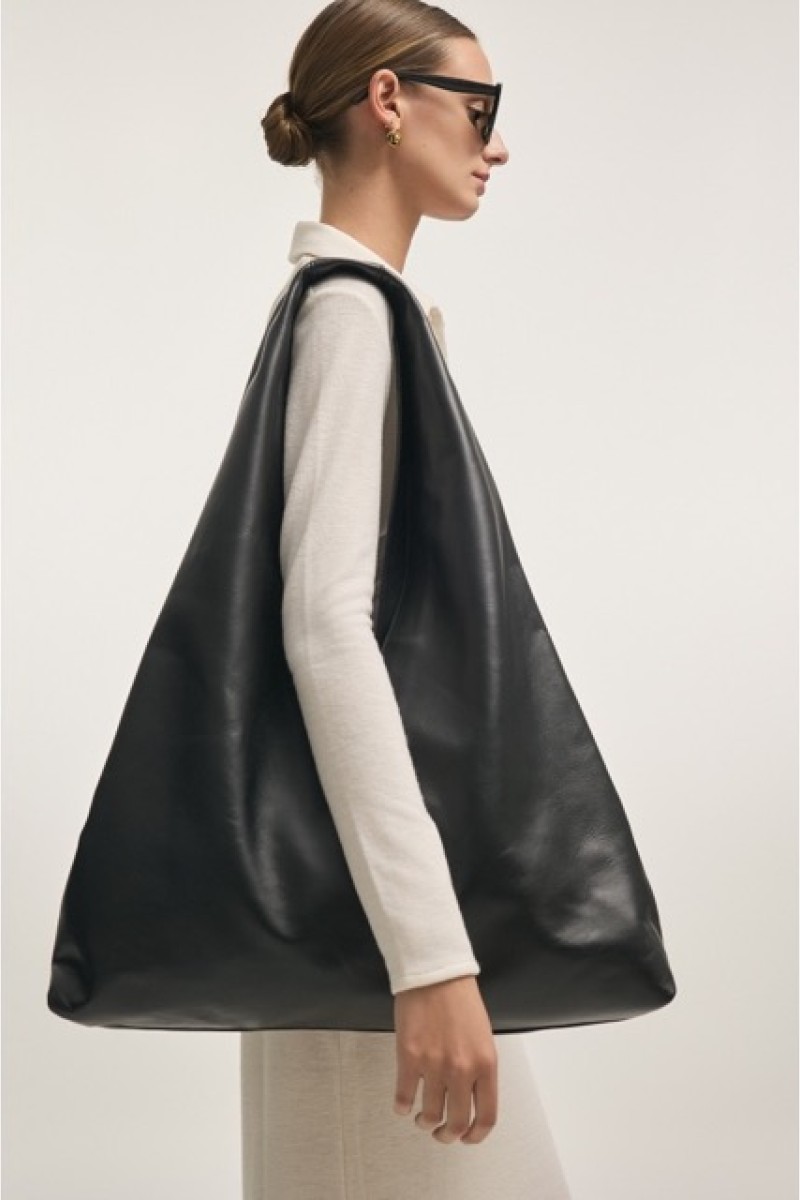 SIN LEATHER BAG BLACK