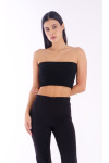 JANICE BLACK BANDEAU TOP