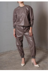 LEDYA PANTS ECOLOGICAL LEATHER