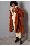 LONDON ECOLOGICAL FUR COAT