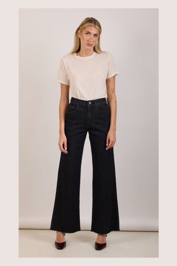Marissa Black Oldschool Cropped Jeans