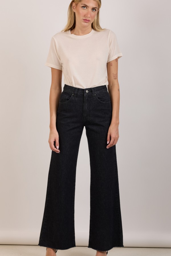 Marissa Black Oldschool Cropped Jeans