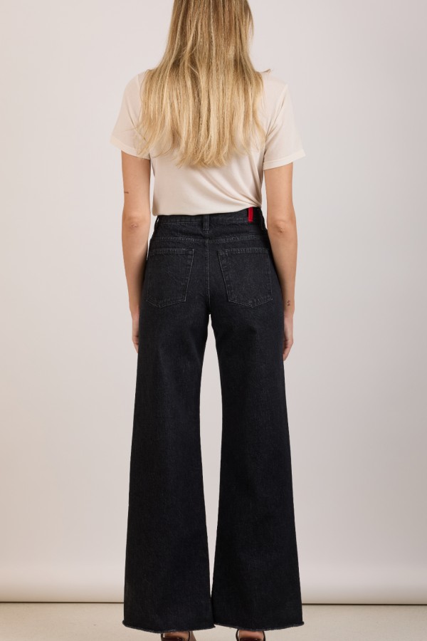 Marissa Black Oldschool Cropped Jeans