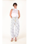 MARY OFF-WHITE BRUSHED JEANS