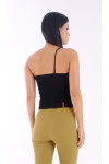 MELINA BLACK TOP ONE SHOULDER