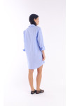 MISSA OVERSIZED BLUE SHIRT