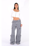 MYRA GREY CLOUD JEANS