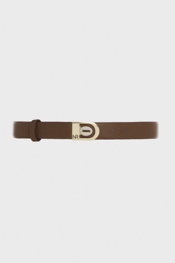 REI LEATHER VINTAGE BELT BROWN