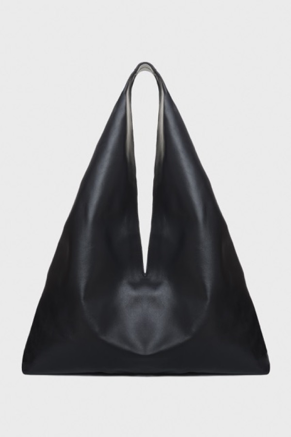SIN LEATHER BAG BLACK