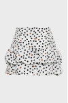 DOT COM SKIRT WHITE