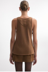 WHITNEY TOP BROWN