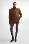 GUARDIAN LEATHER JACKET BROWN