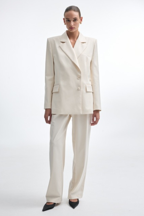 DYNASTY BLAZER ECRU