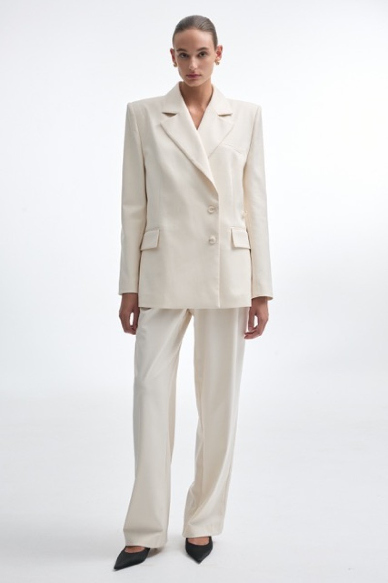 DYNASTY BLAZER ECRU