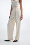 DYNASTY TROUSERS ECRU
