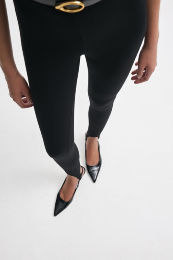 MELANIE LEGGINGS BLACK MELANIE CROP TOP 