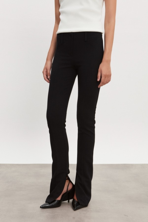 Hourglass Skinny Μαύρο Ψηλόμεσο Παντελόνι