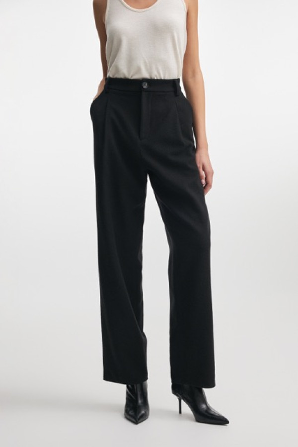 URBAN TROUSERS WOOL BLACK