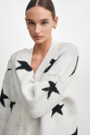ASTROWILD CARDIGAN WITH STARS 