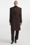 URBAN WOOL COAT BROWN