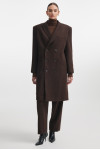 URBAN WOOL COAT BROWN