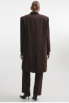 URBAN WOOL COAT BROWN