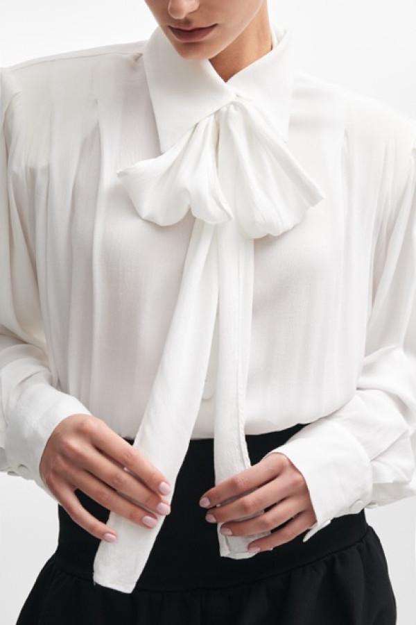 SIREN SHIRT VISCOSE OFFWHITE