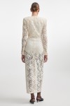 LACER DRESS BEIGE