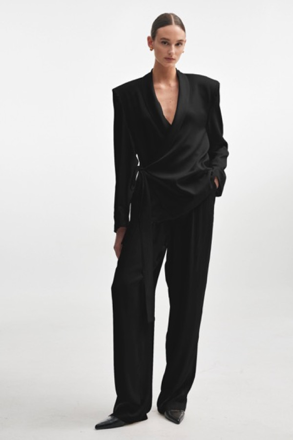 ESPRESSO BLAZER AND TROUSERS