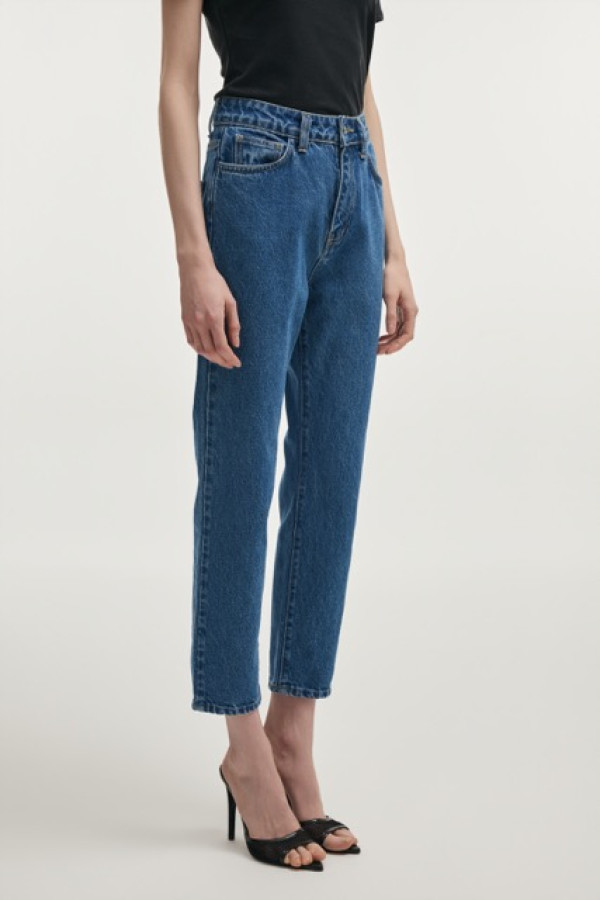 INDIGO DENIM TROUSERS JEANS