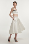 LETICIA SKIRT WHITE MIDI