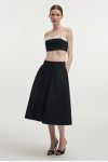 LETICIA SKIRT BLACK MIDI