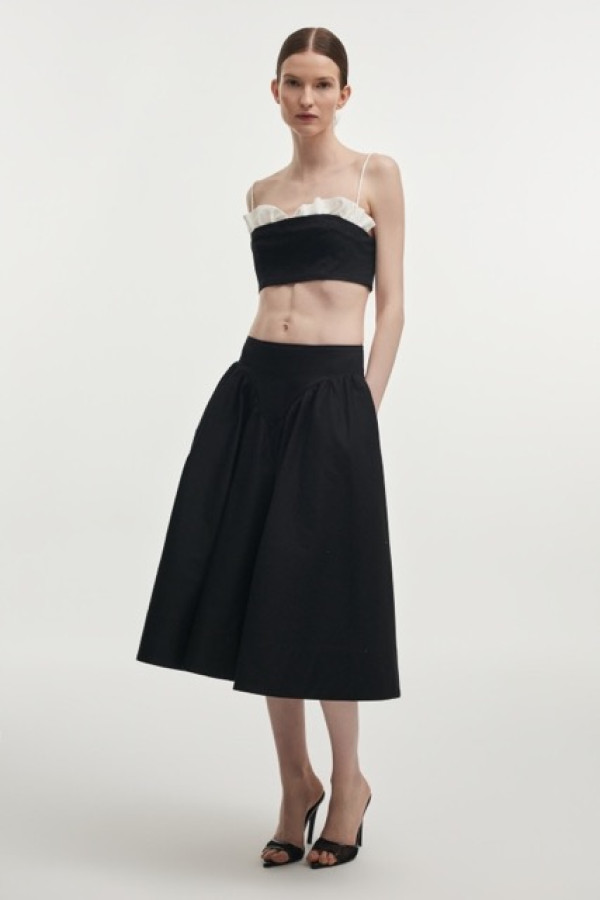 LETICIA SKIRT BLACK MIDI