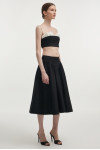 LETICIA SKIRT BLACK MIDI